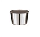 Paderno creme caramel stainless steel cup art. 41660-10