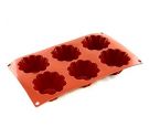 Paderno Stampo 6 forme muffin in silicone art. 47742-12