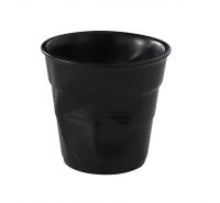 Revol Froisses tazza cappuccino nera