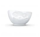 Tazza bianca Bowl da 500 ml Tassen Grinning