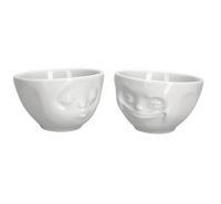 Set 2 ciotole Bowls 200 ml Tassen Grinning e Kissing