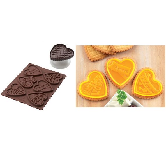 Silikomart stampo silicone Cookie Love