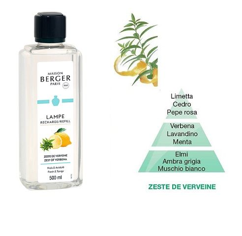 Lampe Berger perfume ml 500 Zest of verbena - Cose da Casa by Ediltutto srl