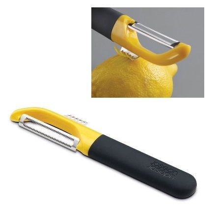 JOSEPH JOSEPH Multi Peel Yellow Serrated Peeler - Shop Utensils