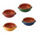 Brandani set 4 Cocotte cm 14 in terracotta