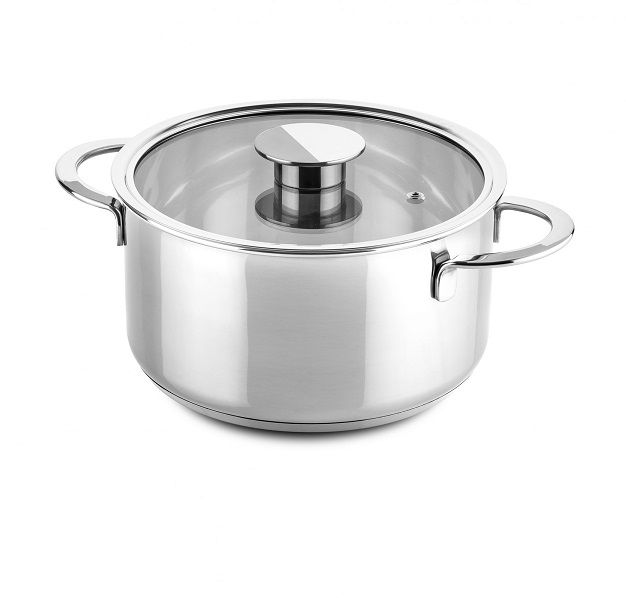 MEPRA • SET PENTOLE ACCIAIO INOX 16 PEZZI INDUZIONE LINEA GOURMET MEPRA