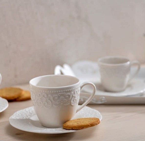 Brandani Gran Galà set 6 tea cups - Cose da Casa by Ediltutto srl