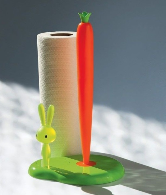 Alessi Bunny & Carrot roll holder ASG42GR - Cose da Casa by