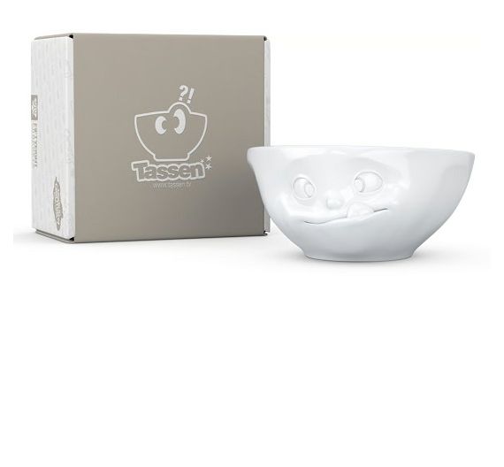 White Mug Bowl 350ml Tassen Tasty