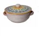 Brandani white saucepan in earthware cm 24