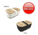 WD lunch box IN BAMBOO FIBER