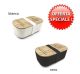 WD lunch box IN BAMBOO FIBER