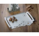 Arti e Mestieri daisies tray