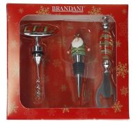 Brandani Christmas set wine