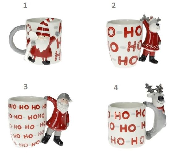 Brandani mug di Natale Ho-Ho