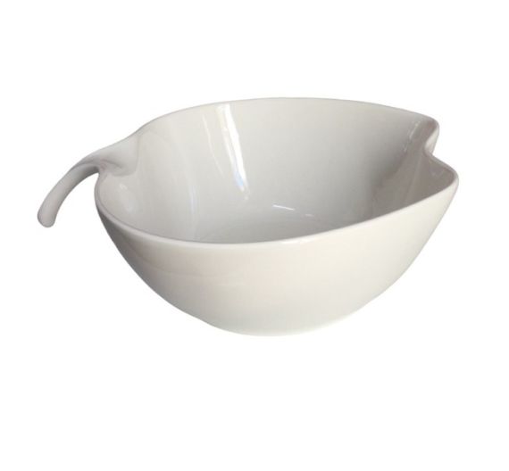 Brandani porcelain apple bowl