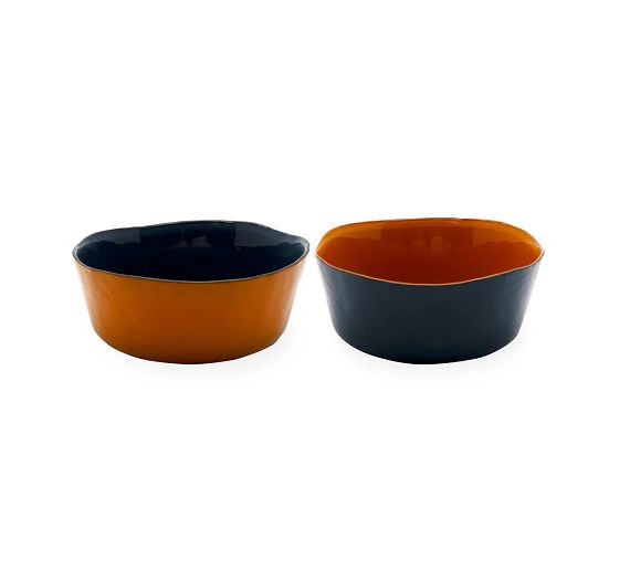 Wd set 2 Balat glass bowls d. 16 cm