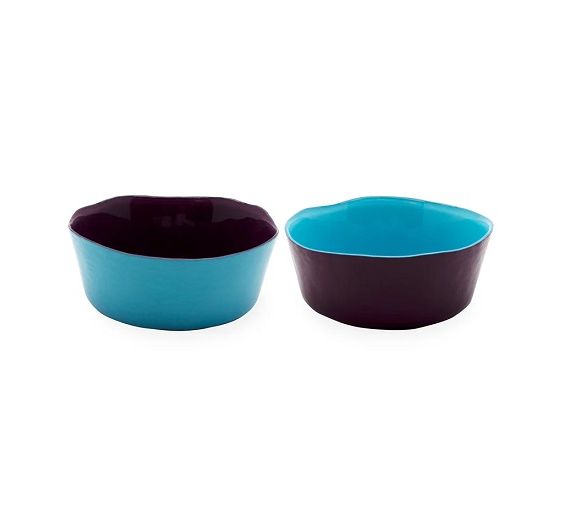 Wd set 2 Balat glass bowls d. 16 cm