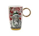 Egan Mug Christmas Golden Handle