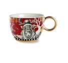 Egan Mug Natale manico dorato